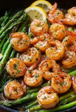 Lemon Garlic Shrimp and Asparagus (20-Minutes)