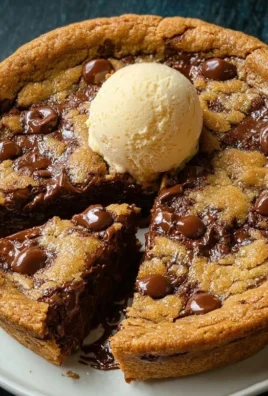 Deep Dish Nutella Cookie Pie