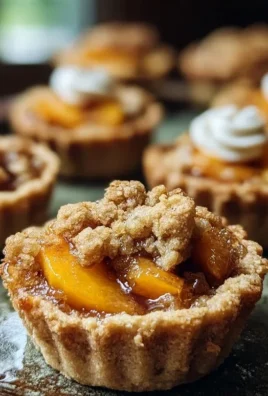 Peach Cobbler Cookie Cups