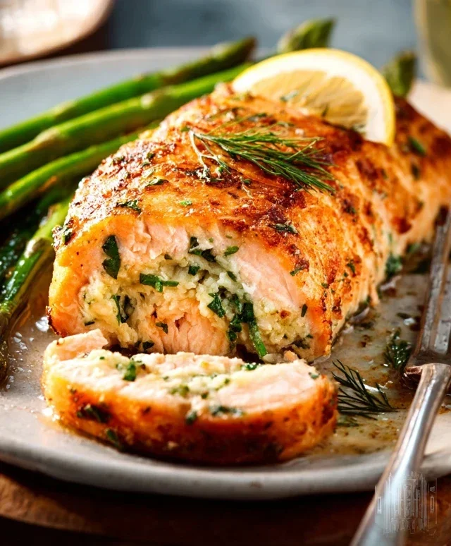 Stuffed Salmon