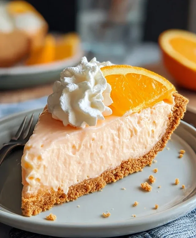 Jello Creamsicle Pie