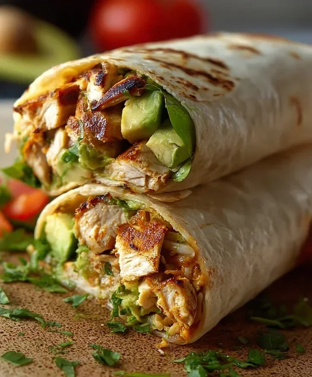 Chicken Avocado Wrap
