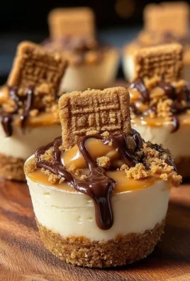 Mini Cookie Butter Cheesecake Cups