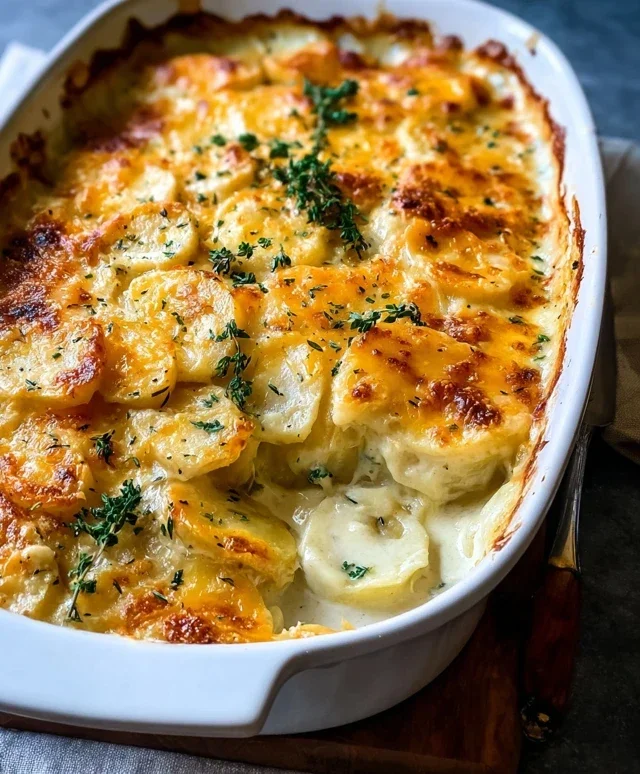 Cheesy Scalloped Potatoes