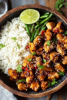 Healthy Sesame Chicken Dish