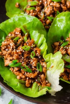 Crunchy PF Chang's Lettuce Wraps