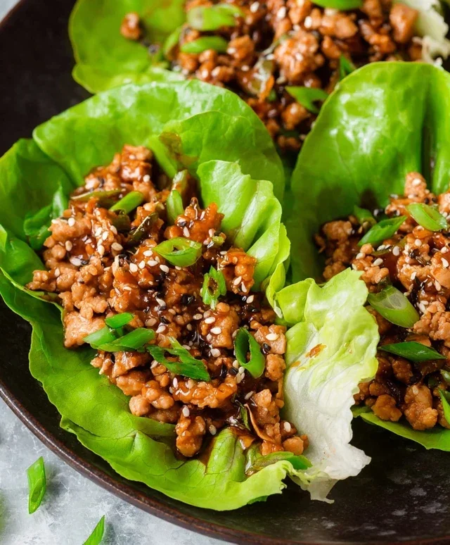 Crunchy PF Chang's Lettuce Wraps