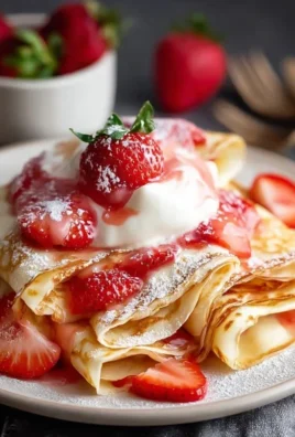 Strawberry Crepes