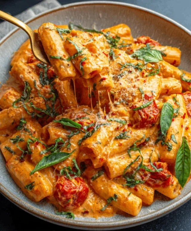 Creamy Tomato Garlic Pasta