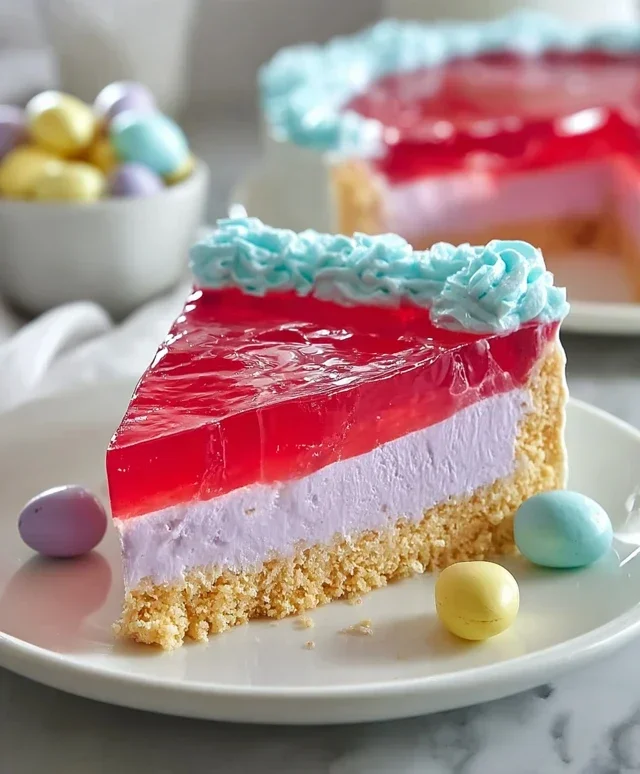 Easter Jello-O Pie
