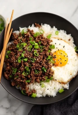 Korean Ground Beef Bowl (25-Minutes)
