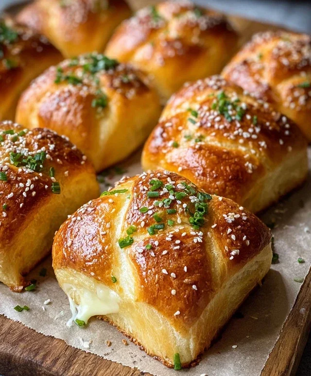 Korean Cream Cheese Garlic Buns