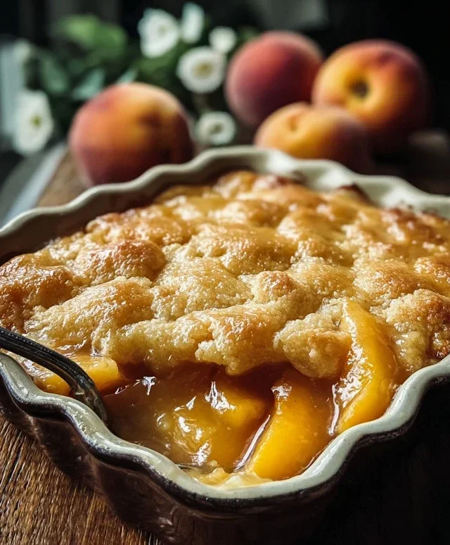 Southern Peach Cobbler