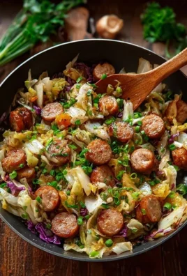 Easy Sausage and Cabbage Stir Fry