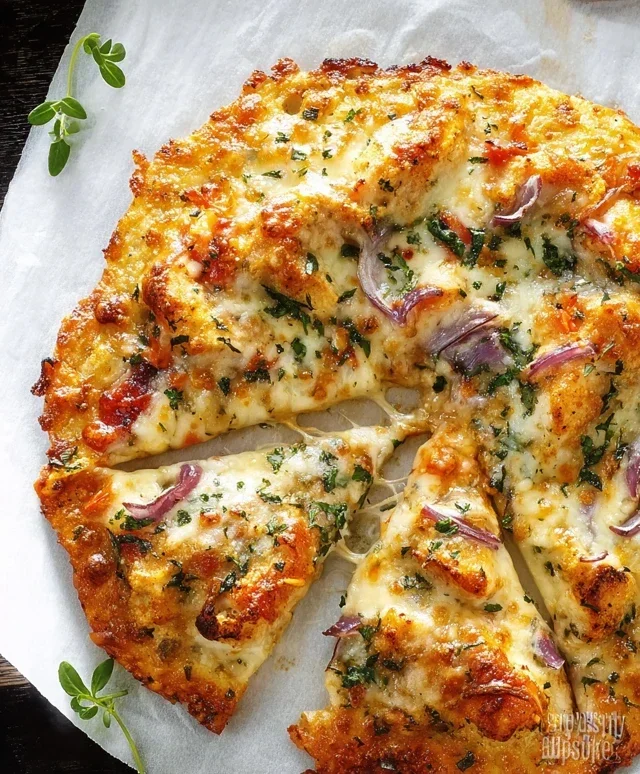 Chicken Crust Pizza