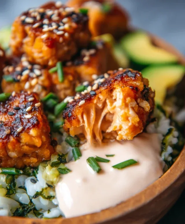 Bang Bang Salmon Bites