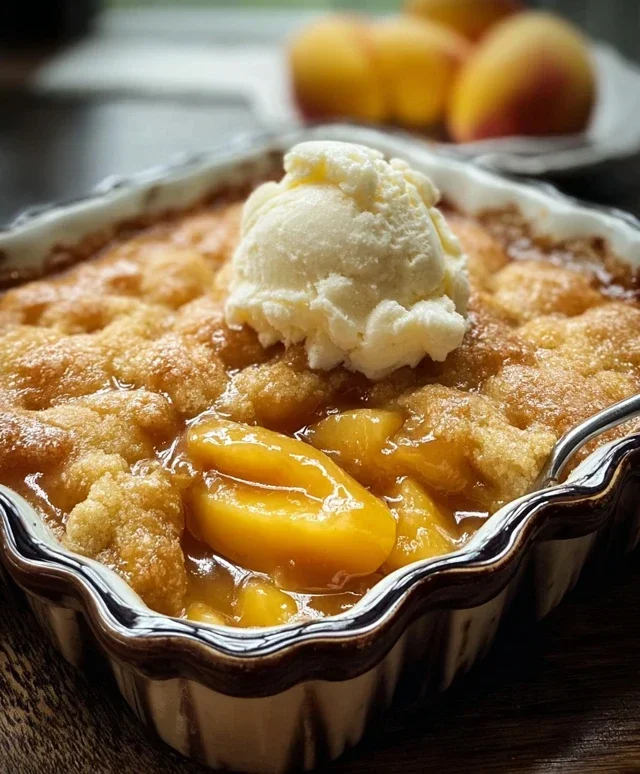 Southern Peach Cobbler