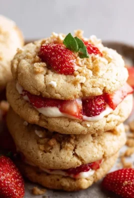 Strawberry Shortcake Cookies