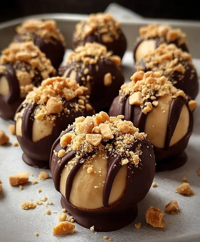 No-Bake Peanut Butter Cheesecake Balls