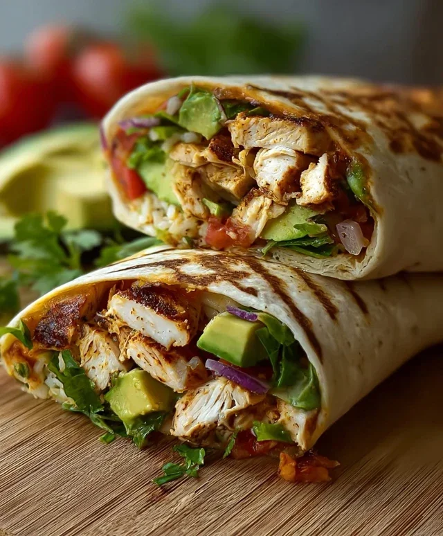 Chicken Avocado Wrap