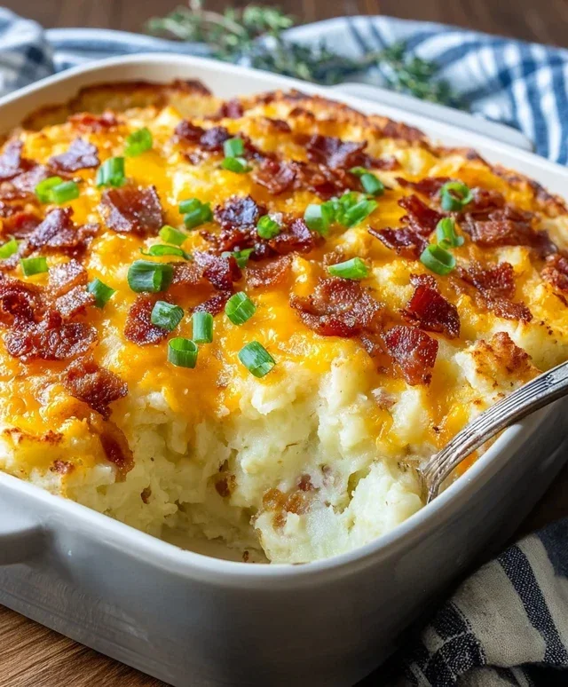 Twice Baked Potato Casserole