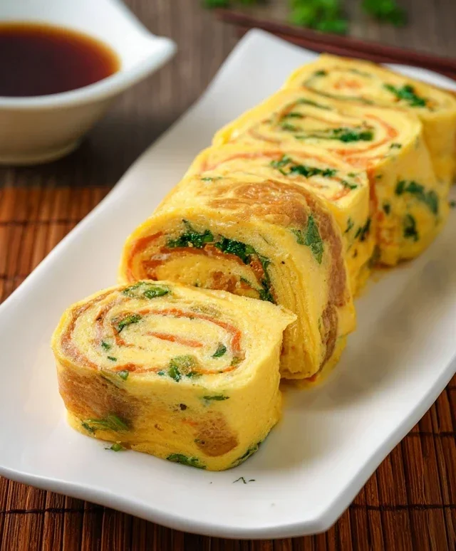 Gyeran Mari (Korean Rolled Omelette)