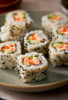 Kani Sushi (Spicy Crab Roll)