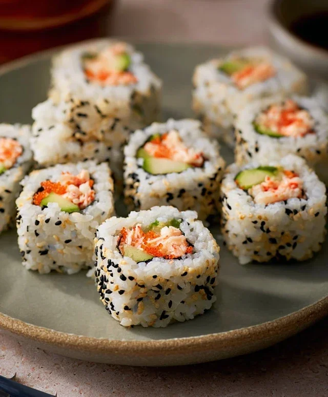 Kani Sushi (Spicy Crab Roll)