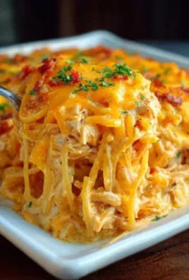 Spicy Southern Cheesy Chicken Spaghetti Casserole