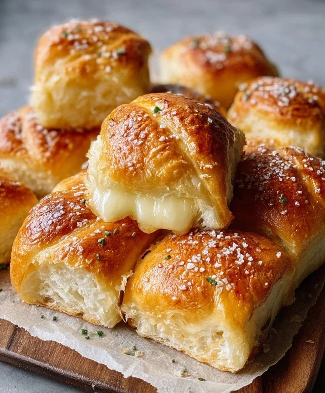 Korean Cream Cheese Garlic Buns