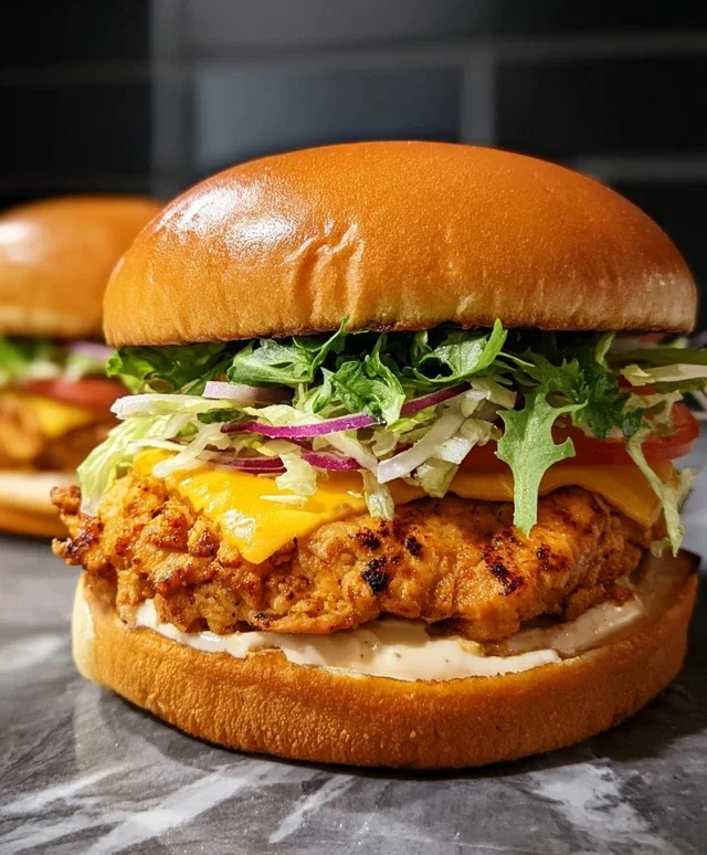 Ground Chicken Smash Burgers
