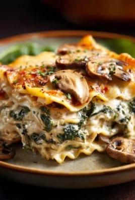 Mushroom And Spinach Lasagna Recipe