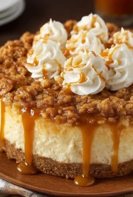Apple Crisp Cheesecake Delight