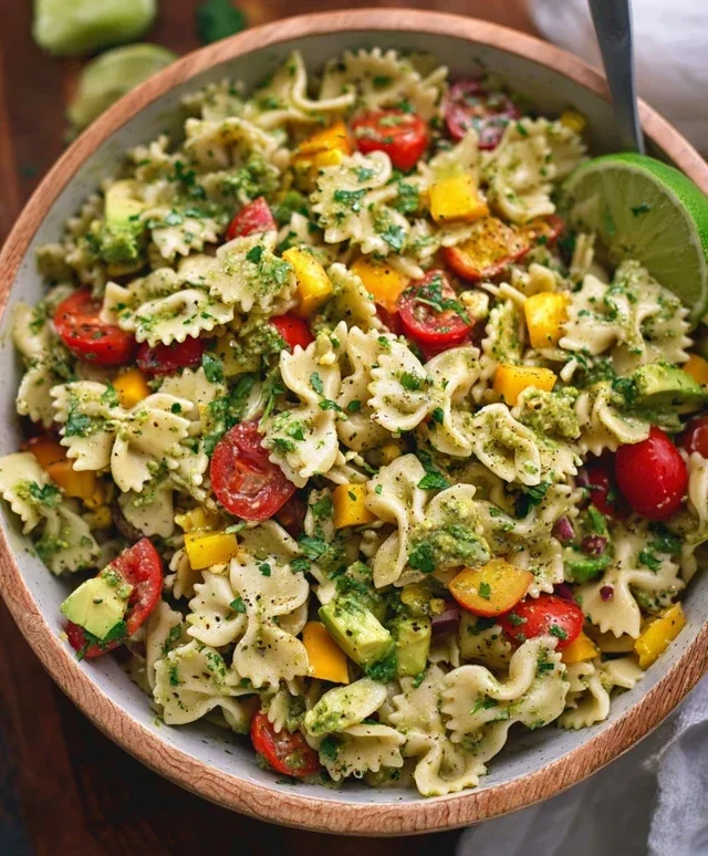 Cilantro Lime Pasta Salad