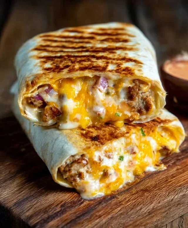 Grilled Cheese Burrito 