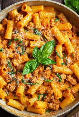 Creamy Sausage Rigatoni (One-Pan, 30-Minute Meal)