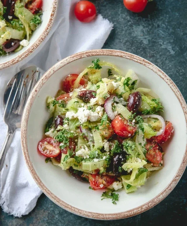 Mediterranean Celery Salad