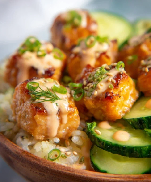 Bang Bang Salmon Bites