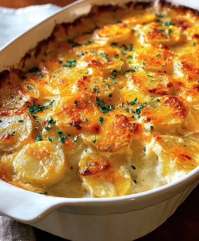 Cheesy Scalloped Potatoes