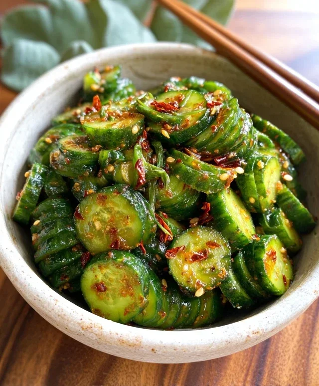 Spicy Asian Cucumber Salad