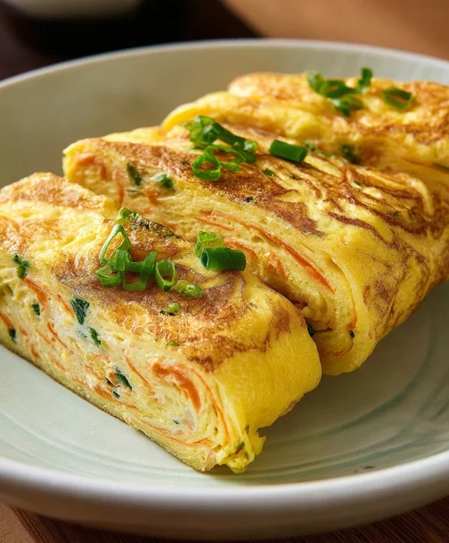 Gyeran Mari (Korean Rolled Omelette)
