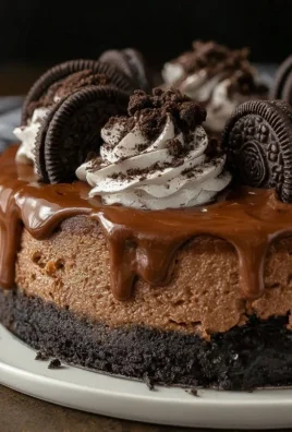 No Bake Oreo Nutella Cheesecake