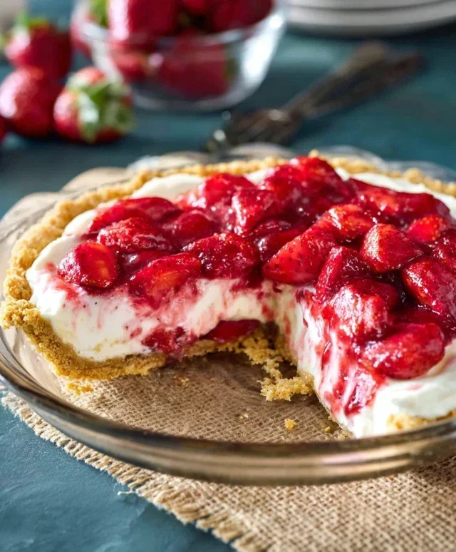 Strawberry Cream Cheese Pie