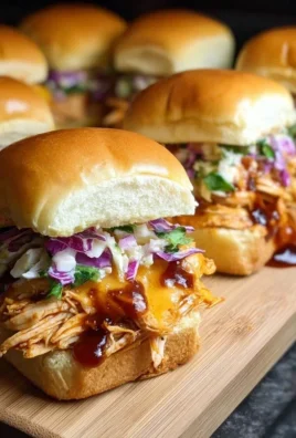 BBQ Chicken Sliders