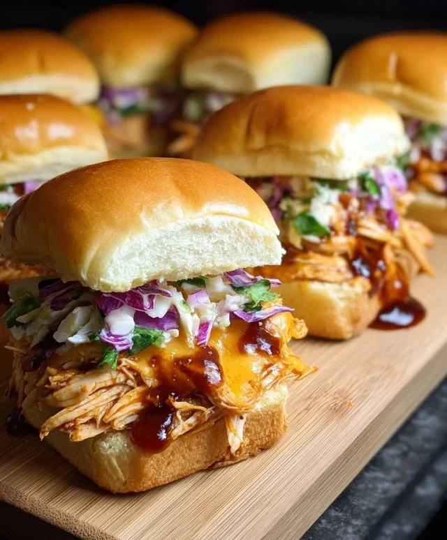 BBQ Chicken Sliders