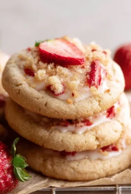 Strawberry Shortcake Cookies