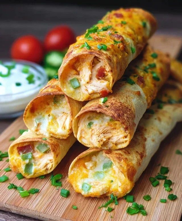 Jalapeno Popper Chicken Taquitos