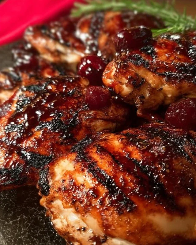 Cherry Dr. Pepper Grilled Chicken