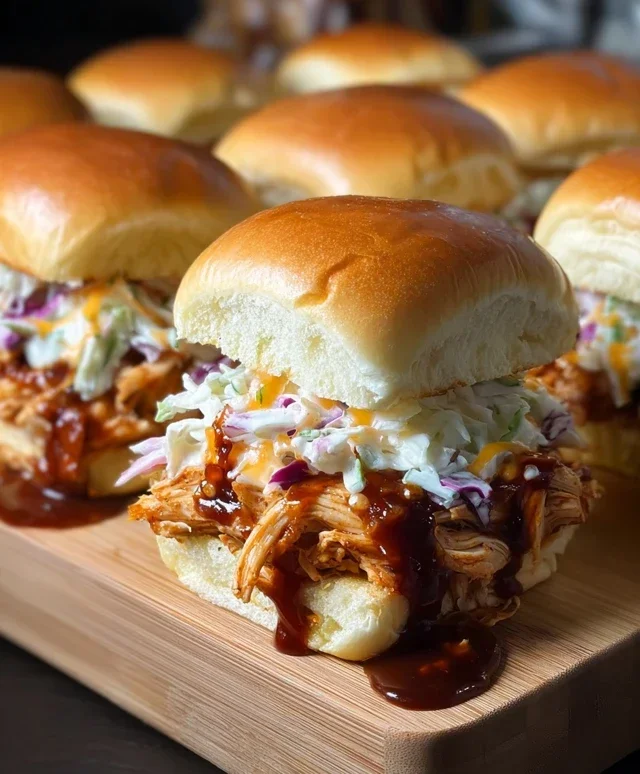 BBQ Chicken Sliders