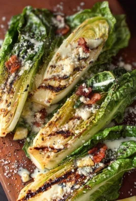 Grilled Romaine Caesar Salad Recipe